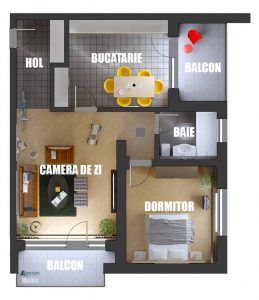 exemplu apartament atmosphere residence